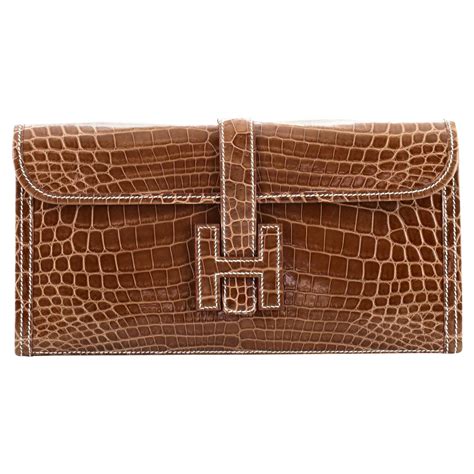 hermes jige clutch dupe|hermes jige clutch crocodile.